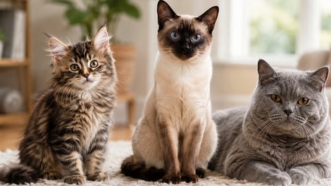 Cat resting at home for a 1 year old cat in human years guide