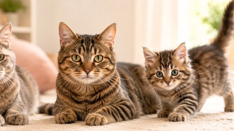 Cat resting at home for a 12 year old cat in human years guide