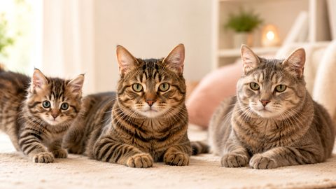 Cat resting at home for a 13 year old cat in human years guide