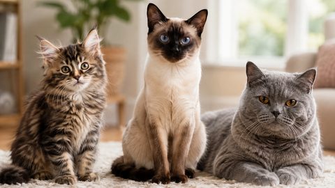 Cat resting at home for a 2 year old cat in human years guide