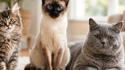 Cat resting at home for a 23 year old cat in human years guide