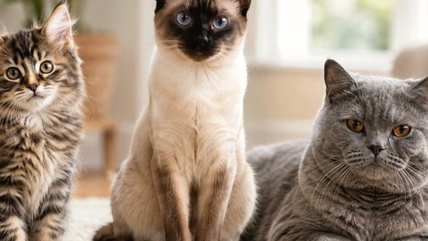Cat resting at home for a 25 year old cat in human years guide