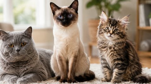 Cat resting at home for a 6 year old cat in human years guide