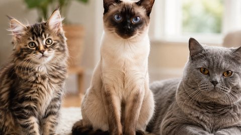 Cat resting at home for a 8 year old cat in human years guide